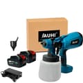 Miniatyrbillede 1 af 2: Elektrisk trådløs sprøjtepistol, høj effektivitet, 1000ML kopvolumen,2 Batteri Sæt-388VF
