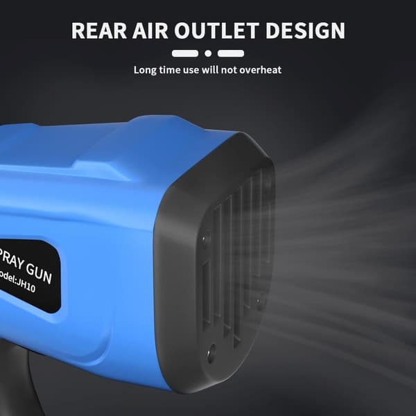 Elektrisk färgspraysystem, 3 sprädlägen, 600 W effekt