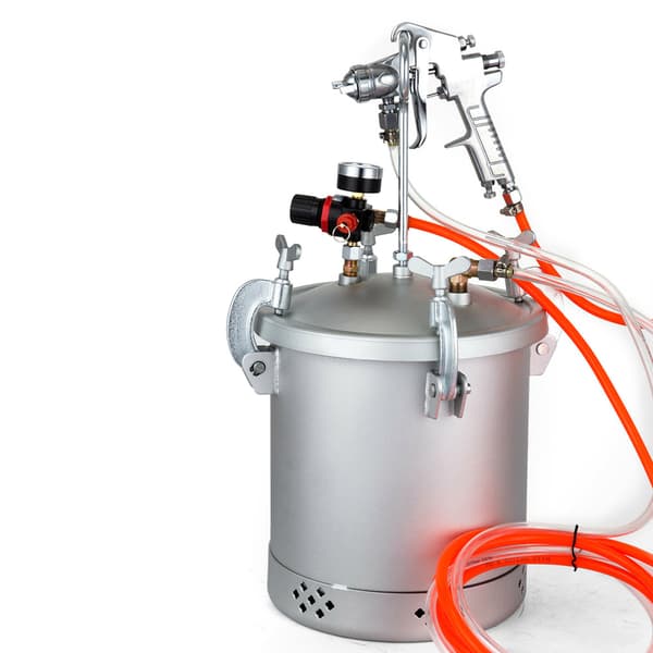 Trycksprayfärgspistolen, 10L kapacitet, metallkonstruktion