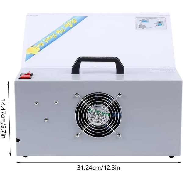 Airbrush Utdragningssystem, 3 m³/min Luftflöde, 47 dB Ljudnivå, Kompakt Design,Som visas