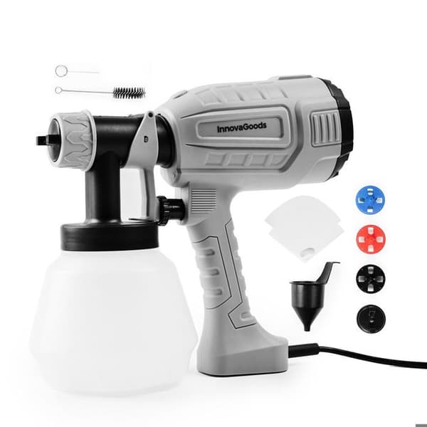 Elektrisk färgspruta Spraint InnovaGoods 1 L 500 W FÄRGSPRUTA - MÅLNINGSTATION - AIRBRUSH-KIT