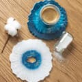 Miniatyrbild 2 av 4: GEODE UNDERLÄGGFORMAR 4 DELAR I SILIKON FÖR HARTS - GÉDEO GJUTNING