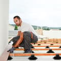 Miniatyrbild 3 av 4: LARS360 höjdjusterbar terrasssockel - Paket med 10 - Roterande fot - Polypropen
