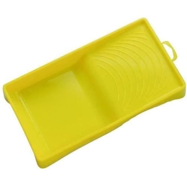 Platt målarfack för roller upp till 180 mm bred - SAVY - 0,75 L - gul