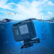 GoPro Hero 5/6/7 - Vattentätt Hus / Dykhus med Touch (Svart)