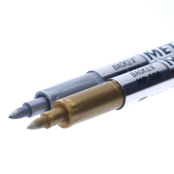 1-pack Metallic-penna, Guldpenna eller Silverpenna