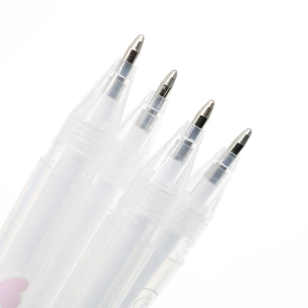 1 Vit märkpenna, blackboardpenna med 0.8mm kulspets-udd