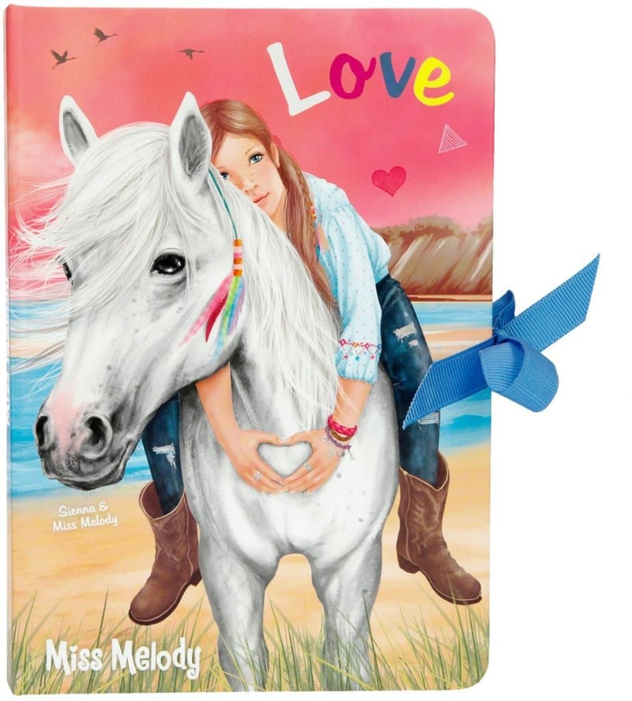 Miss Melody Häst Pyssel bok Anteckningsbok Notebook Love