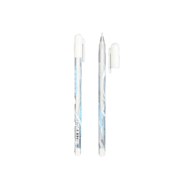 3-pack Vit märkpenna, blackboardpenna med 0.8mm kulspets-udd