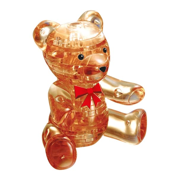 Robetoy Crystal Puzzle Pussel 3D Björn Teddybjörn Bear 41st bitar
