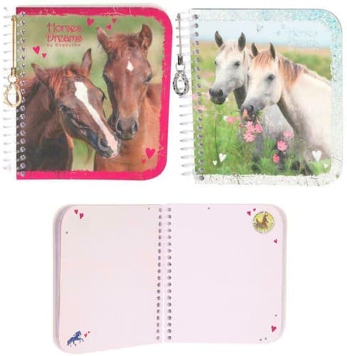 Horses Dream Häst Hästar Notebook 13x11 cm Välj