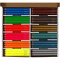 Miniatyrbild 1 av 4: Colortime Färgpennor - 144 st Neon och Metallicfärger