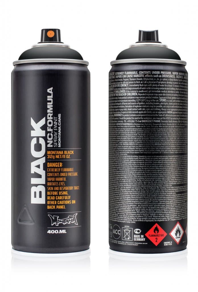 Montana Black 400 ml - Black - Svart