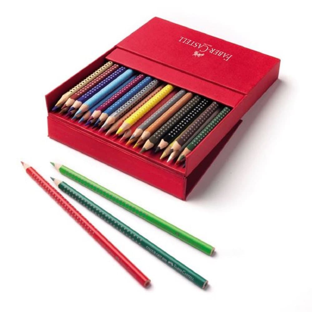 Faber-Castell Färgpennor Grip studio box 36st 112436