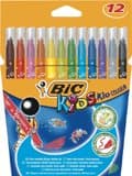 BIC Fiber färgpennor, Kid Couleur 12 färpennor