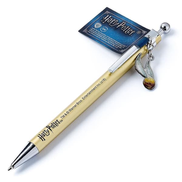 Harry Potter Golden Snitch pen Gold One Size