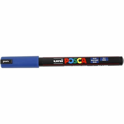 Posca Penna Ultra Fine PC-1MR Pin Type - Blue