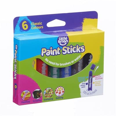 Little Brian Paint Sticks Day Glow- Målar Sticks