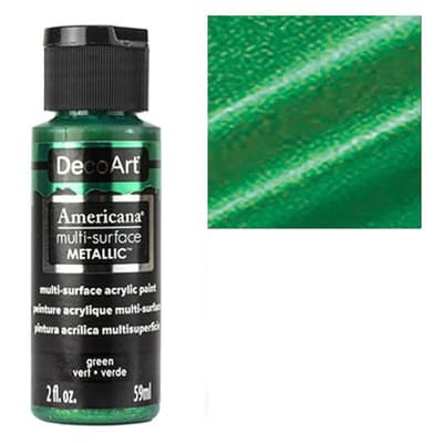DecoArt Americana Green metallic
