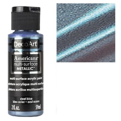 DecoArt Americana Steel Blue metallic