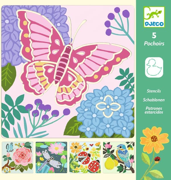 Stencils, Havevinger - Djeco