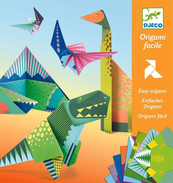 Origami, Dinosaurs, Vika Dinosaurs - Djeco