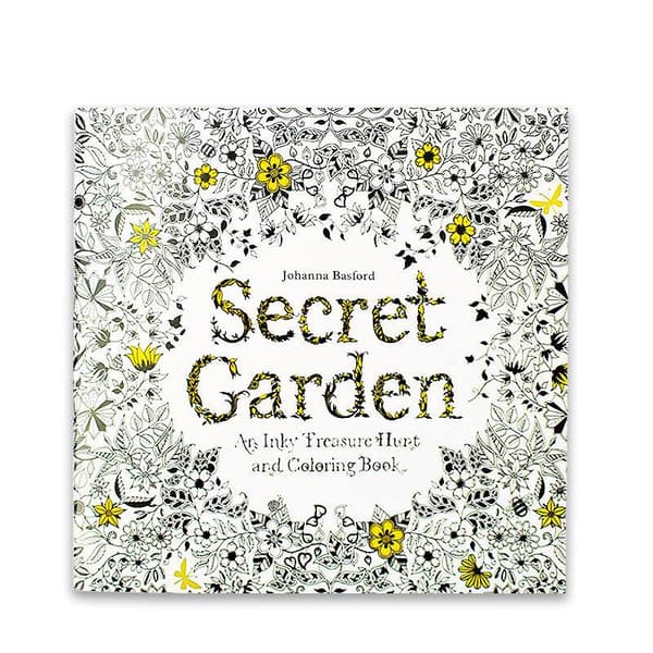 Coloring Book, Secret Garden av Johanna Basford