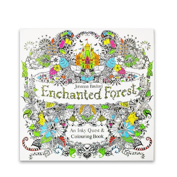 Coloring Book Enchanted forest av Johanna Basford