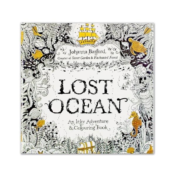 Coloring Book Lost Ocean av Johanna Basford