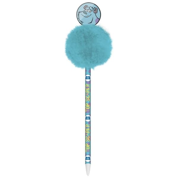 Monsters Inc Pom Pom Sulley Pen Blue One Size