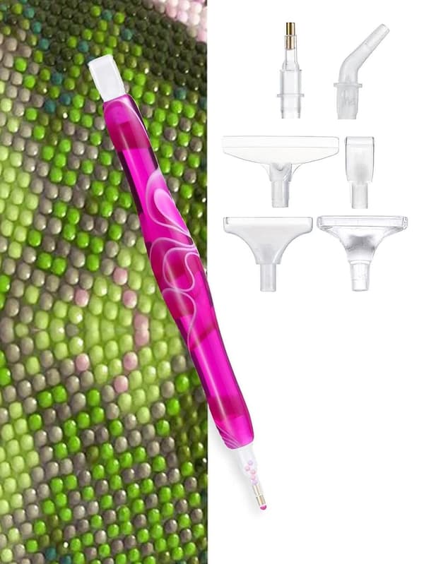 Penna för Diamond Painting med 6 Tillbehör - Diamantmålning