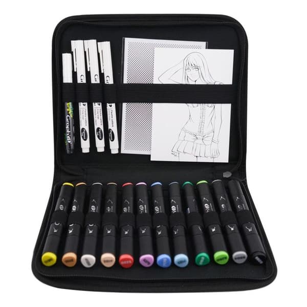 Trousse Graph'it Les Essentiels Personnage Manga
