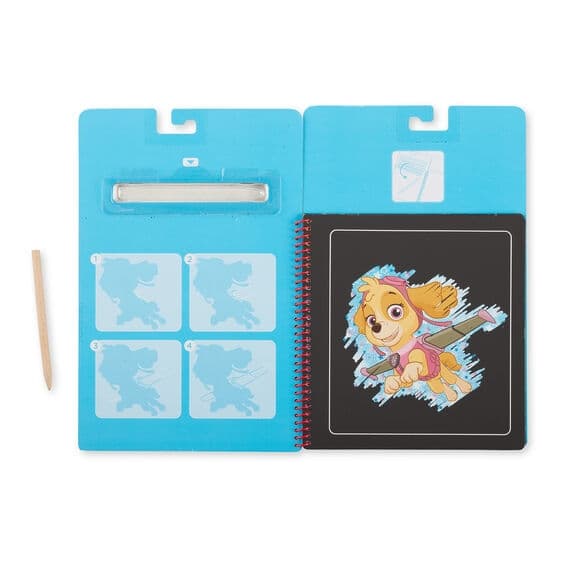 Paw Patrol Scratch Art Pad, Skye - Melissa & Doug