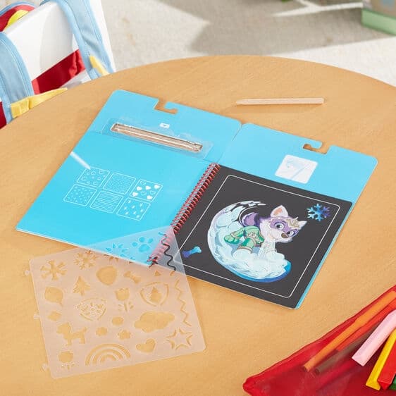 Paw Patrol Scratch Art Pad, Skye - Melissa & Doug