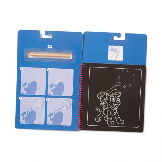 Paw Patrol Scratch Art Pad, Chase - Melissa & Doug