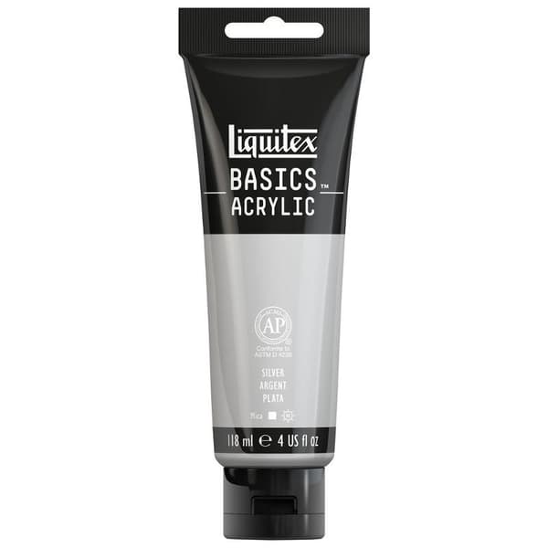 Akrylfärg Liquitex Basics Acrylic, 8 färger x 118 ml