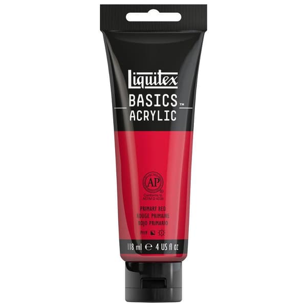 Akrylfärg Liquitex Basics Acrylic, 8 färger x 118 ml