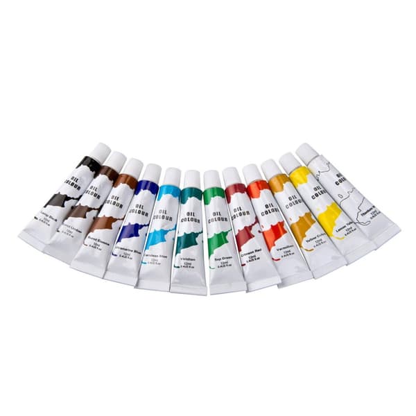 12x Oljemaling - 12 ml