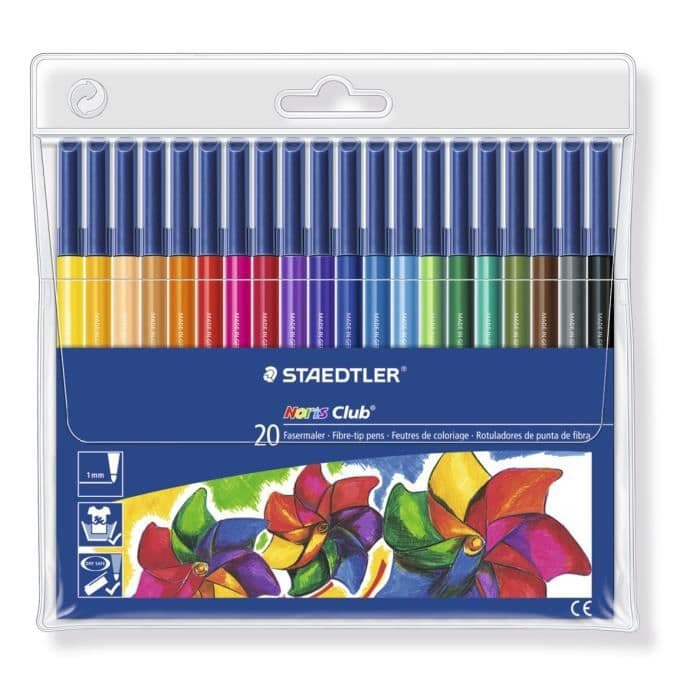STAEDTLER 20 Färgpennor 1 mm Assorted