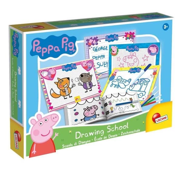 Ritskola - Peppa Pig ritskola - att lära sig rita - LISCIANI