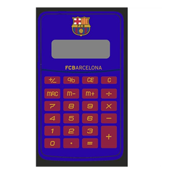 Lommeregner F.C. Barcelona Blå Rødbrun