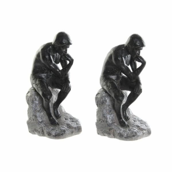 Držalo za knjige DKD Home Decor 13 x 12 x 28 cm Harpiks