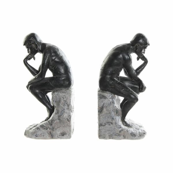 Držalo za knjige DKD Home Decor 13 x 12 x 28 cm Harpiks