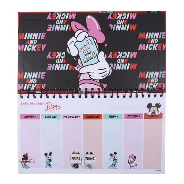 Weekly Planner Minnie Mouse Notesblok (35 x 16,7 x 1 cm)