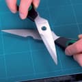 Miniatyrbillede 5 af 5: Saks Wolfcraft Multifunktion Stål Grøn (21,5 cm)
