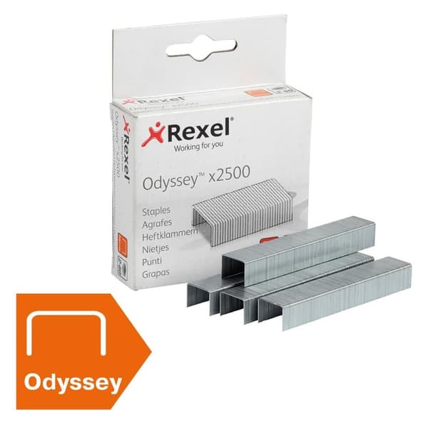 Hæftemaskine Rexel Odyssey Sølvfarvet