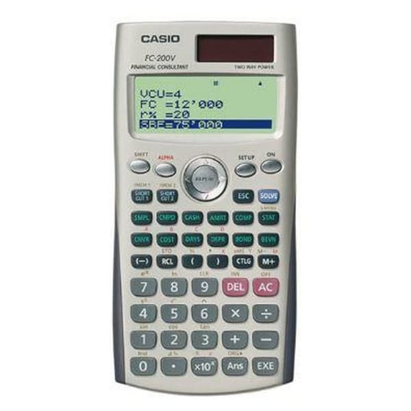 Lommeregner Casio Sort