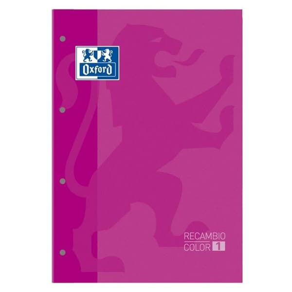 Udskifter Oxford Ark 80 Ark 5 enheder A4 Fuchsia 5 Dele