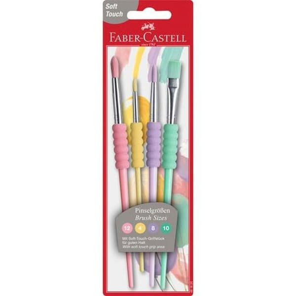 Maalisudit Faber-Castell 4 Kappaletta Kakku (10 osaa)