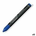 Miniatyrbillede 1 af 2: Voks Staedtler Lumocolor 236-3 Blå (12 enheder)